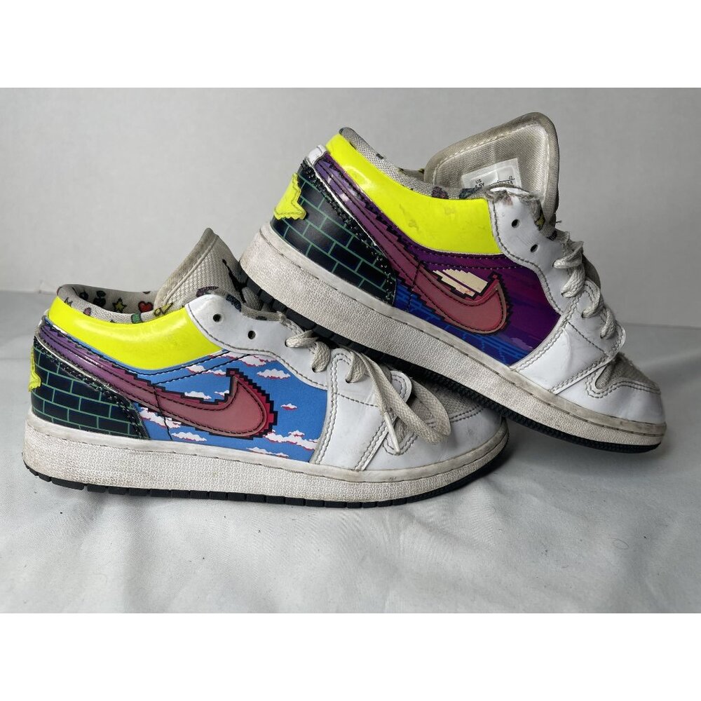 Nike Air Jordan 1 Low 'Old School Gaming' (DM8969-114) Size 4.5Y